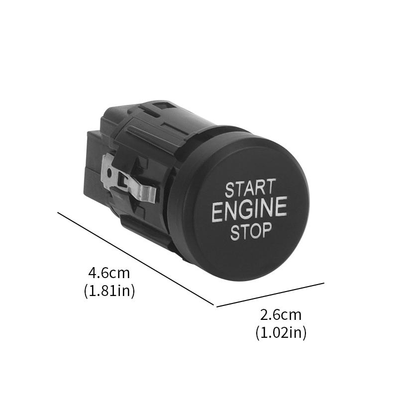 3V0905217A 3V0905217 Кнопка включения Start Stop Для Skoda Karoq 2018- Superb 2015- Octavia - Scala - Черный