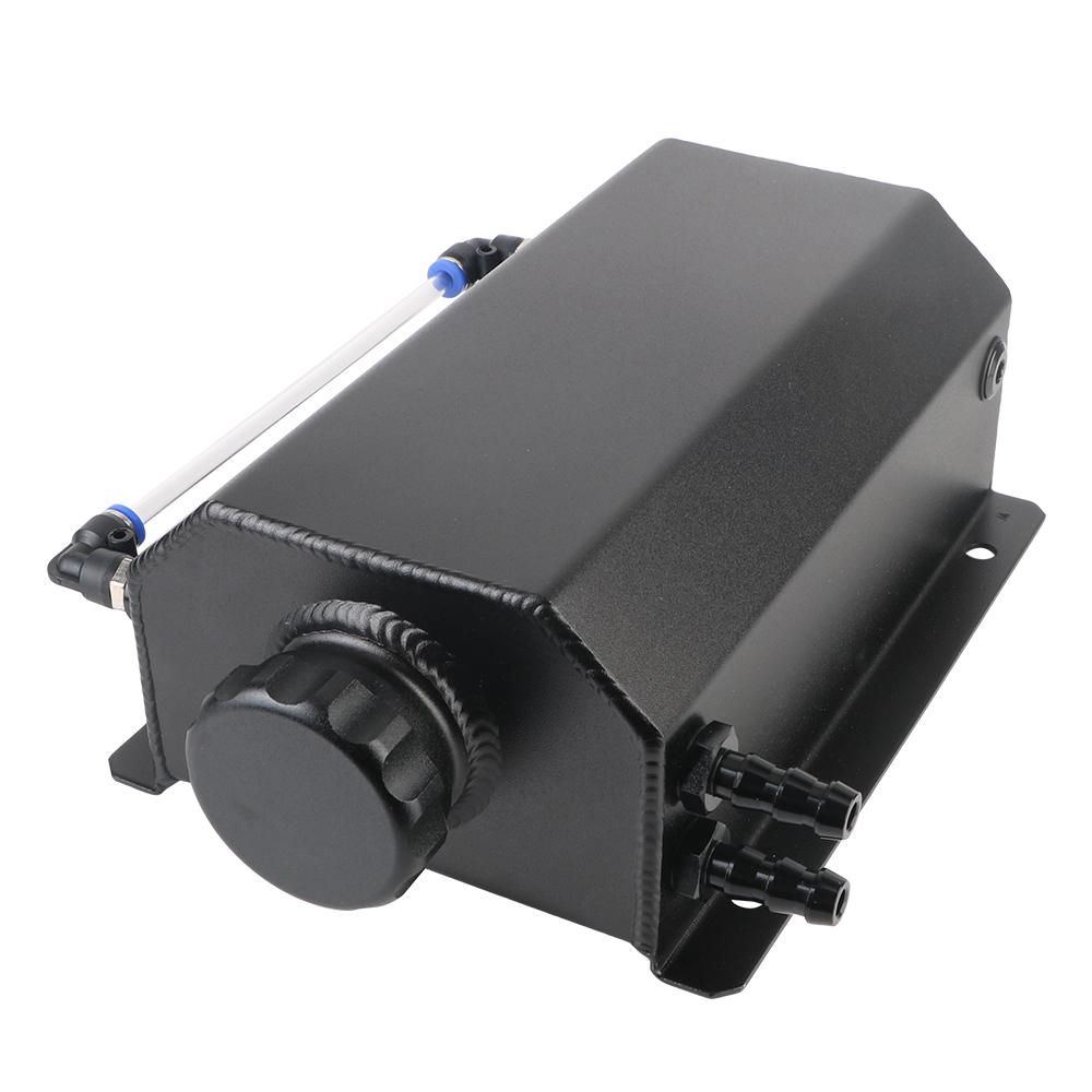 Автомобильный маслоуловитель, автоаксессуары, запасная бутылка, универсальный уловитель топливного газа, 2 л, алюминиевый сплав, резервуар для перелива охлаждающей жидкости радиатора