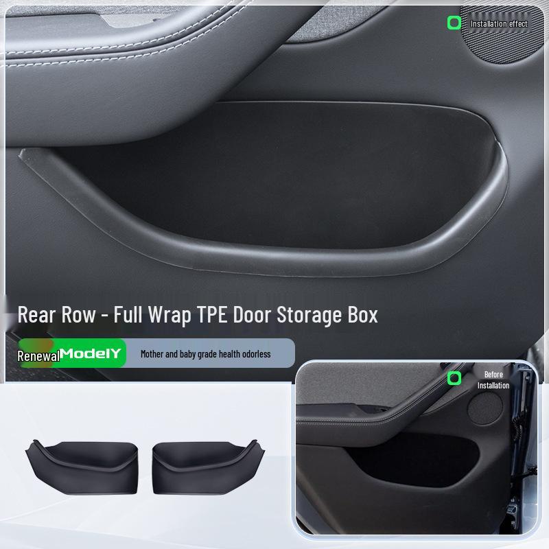 Коврик для кармана двери Tesla Model 3/Y Facelift на 2025 год