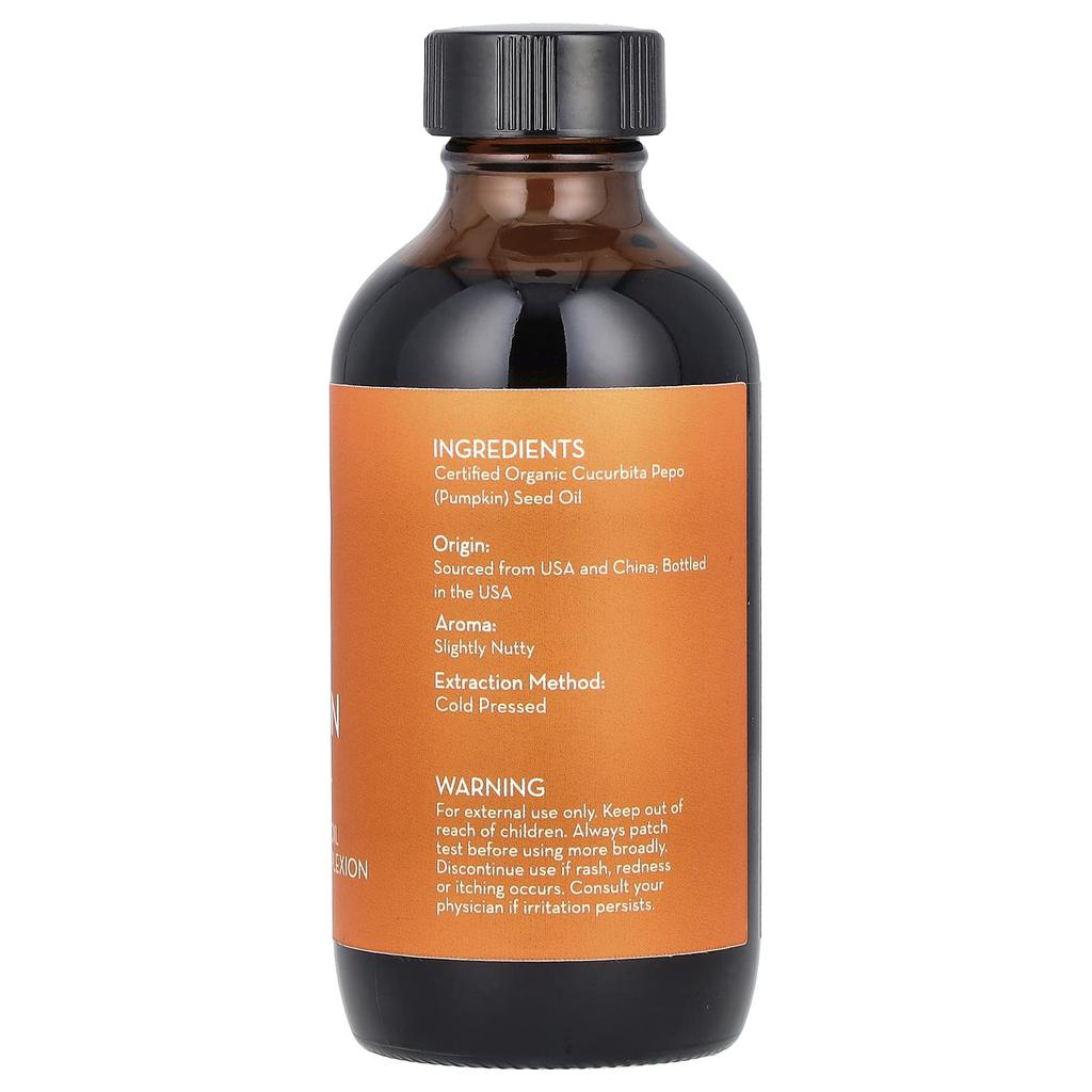 Organic Pumpkin Seed Oil, 118 Ml (4 Fl Oz)