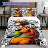 3pcs Duvet Cover Set (1*Duvet Cover + 2*Pillowcase, Without Core), Scooby Print Bedding Set, Bedroom Decor, All‑Season, Birthday Gift