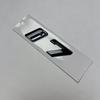 Rear Badge Emblem Letter Sticker For BMW iX3 i4 i7 M50 M60 M70L Car Rear Trunk Logo Decal Auto Exterior Styling Accessories X3 I