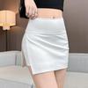 Женская спортивная мини-юбка А-силуэта в стиле TikTok, облегающая бедра юбка для йоги, новая летняя юбка-толстовка 2025, короткой длины.