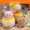 Plush Butter Bear Toy Honey Pot Series Pendant Stuffed Animal With Cotton Pp