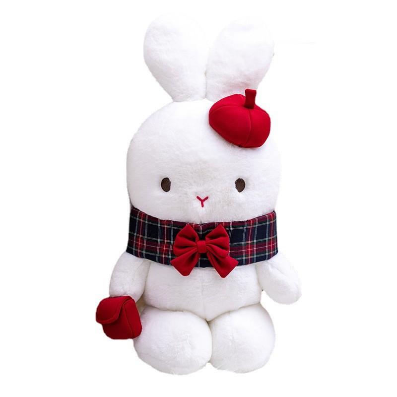 Rabbit Charming Plush Cushion Toy With Short Plush Material Ideal For Gifts Collectibles And