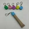 Fashionable Lip Gloss Keychain Caps Convenient Lid Holder Keyring Accessories Trendy Beauty Product Supplies for Women