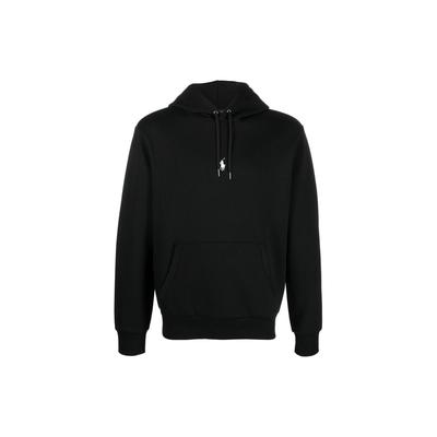 Polo FW22 однотонная толстовка с вышитым маленьким пони, мужские толстовки с капюшоном, черные 710881506-005