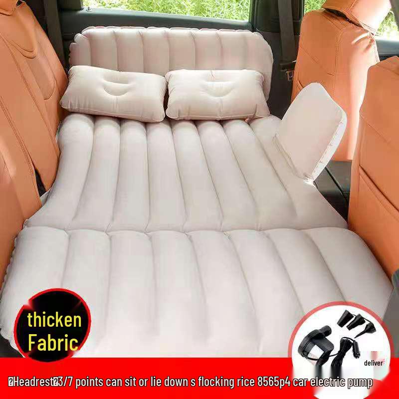 Надувной автомобильный матрас для внедорожников и седанов - складная дорожная кровать для сна и самостоятельных поездок.