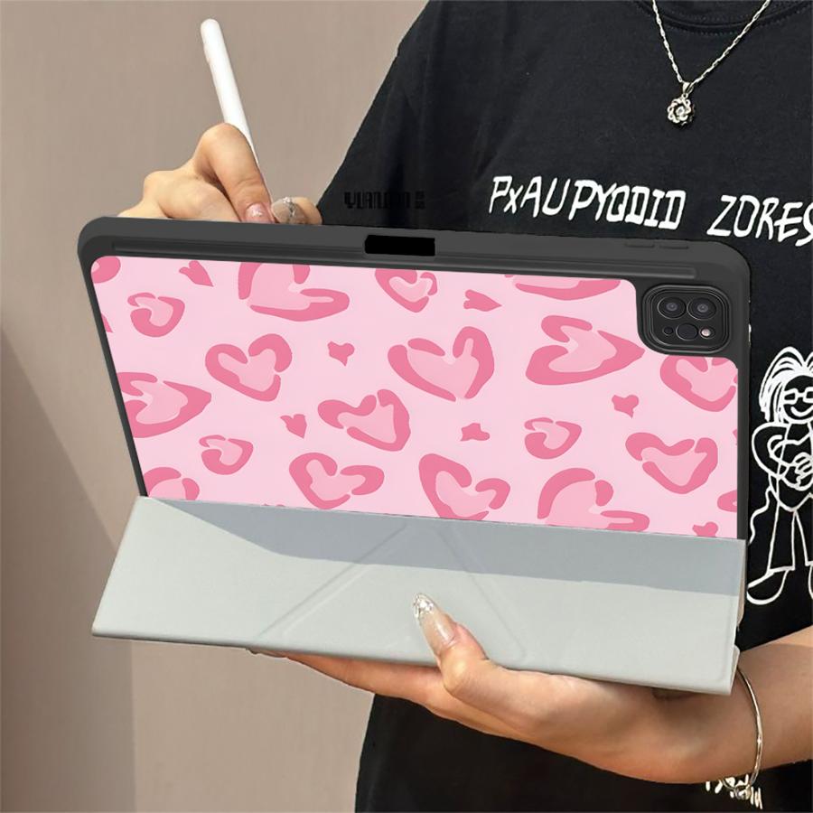 Чехол для планшета для iPad Pro 2025 Mini 6 7 Pro 11-го 10-го 9-го 8-го 7-го 12,9 дюйма Air 4 5 M3 M2 1 2 M4 11 дюймов Держатель Чехол Креативная Любовь
