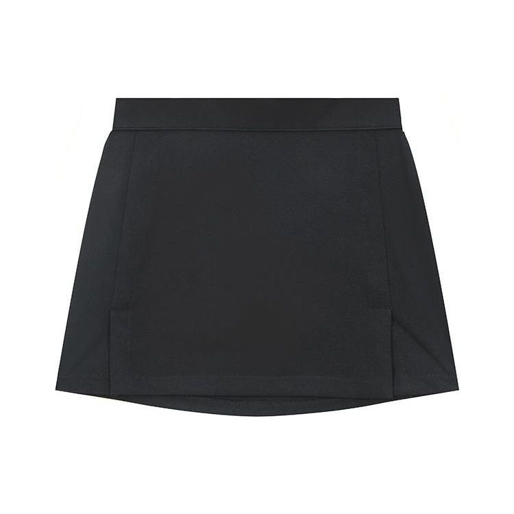 J.Lindeberg Solid Mid-Rise Casual Skirt Women skirts Black GWSD06748-9999
