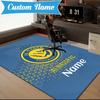 Custom Name Nassr FC Crest Rug Game Carpet, Floor Mat for Bedroom Living Room Entryway Rug, Home Decor Idea Gift for Christmas birthday
