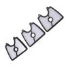 6PCS Cotton Leaf Blower Air Filter White Air Filter Part for Jonsered 125B BX BVX B2126