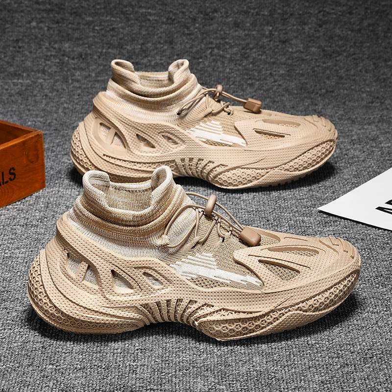 Новая мужская повседневная спортивная обувь Новая Удобная Дышащая Сетчатая подкладка Летний сезон Мужская обувь Универсальная Модная обувь для скейтборда