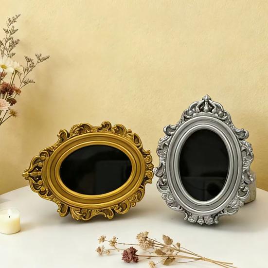 Винтажная Фоторамка Магнит на Холодильник DIY Овальный Держатель для Фото Декоративный Магнит на Холодильник Дом Кухня Офис Декор Белой Доски