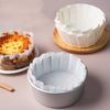 50/100pcs 4/6/8 Inch Basque Cheesecake Oil Paper Tray Non-stick Disposable Cupcake Liner  Wedding