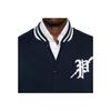 Polo Ralph Lauren Letter Logo Patch Baseball Otter Однобортная куртка с длинным рукавом Мужские куртки Темно-синие 710952067-001