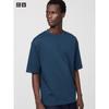 Uniqlo Футболка свободного кроя Airism CoTTon с круглым вырезом