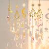 Crystal Sun Catcher Wind Chime Pendant Outdoors Room Window Hanging Pendants Prism Windchime Home Garden Decoration