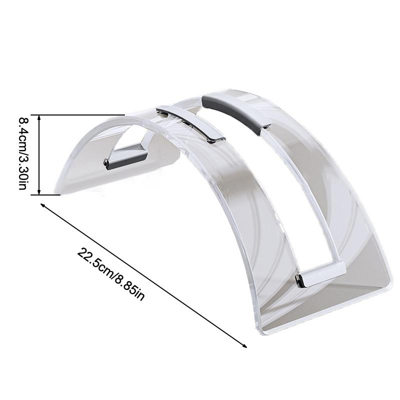 Акриловая настольная подставка Акриловая вертикальная подставка для ноутбука с высокой устойчивостью и большой грузоподъемностью Для личного пользования Для организованного использования