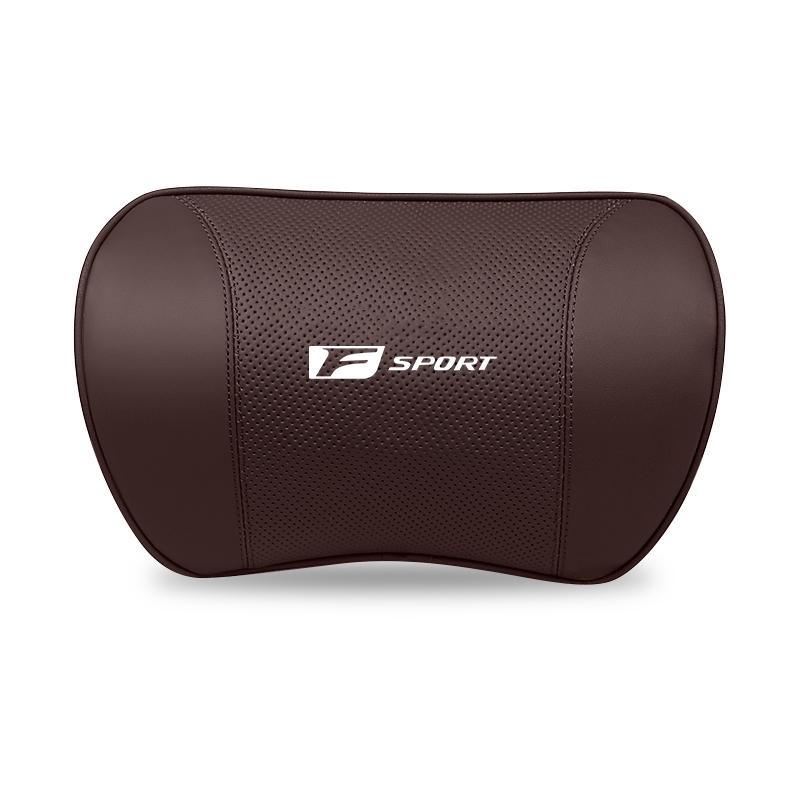 DJSZ3 High-end Leather Car Headrest Waist Pillow Accessories For Lexus F SPORT ES RX NX LS UX LM LX GX LC RZ IS CT GS RC HS SC TX LBX