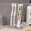 Держатель для зубных щеток из нержавеющей стали, подставка для зубной пасты для ванной комнаты, многофункциональная электрическая подставка