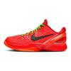 Zoom Kobe 6 GS Reverse Grinch Детские кроссовки Красные Ярко-Малиновые Черные FV9676-600