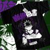 Футболка Hiei Yu Yu Hakusho Kuwabara Kurama Yusuke Hiel Аниме Манга Черная рубашка