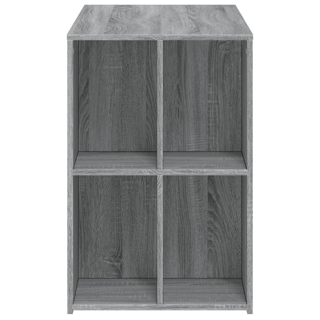 Desk Grey Sonoma 102 x 50 x 75 cm Engineered Wood