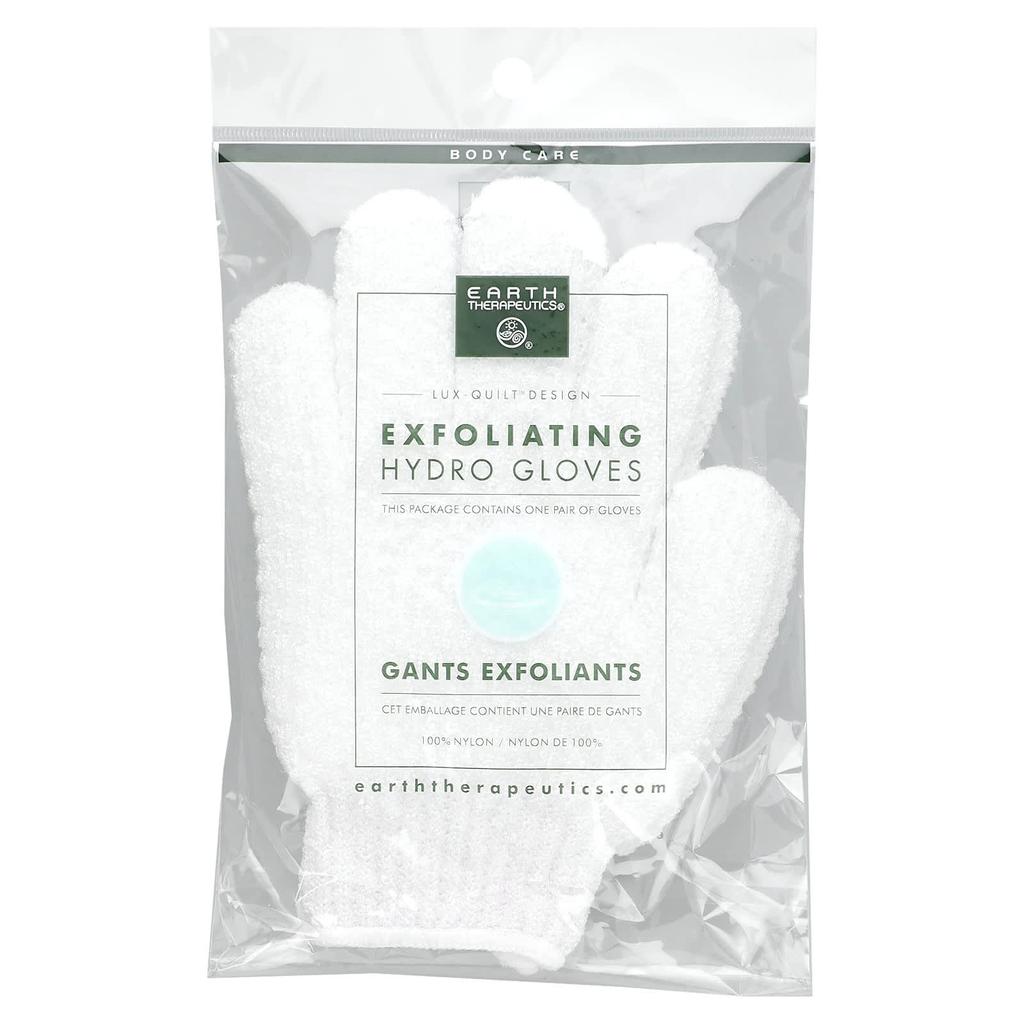 Earth Therapeutics Exfoliating Hydro Gloves, 1 Pair