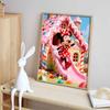 Disney Diamond Painting Kit DIY Round Home Wall Decor Adult Handmade Gift Mickey Candy House