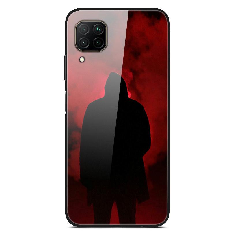 Luxury Cover Case for Huawei P40 Lite Tempered Glass Cover for Huawei P40 Lite E Phone Case for Huawei P 40 Lite Coque P40Lite E