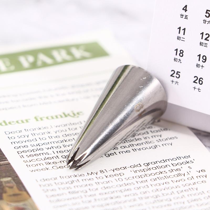 19# Маленькая насадка для кондитерских изделий Насадки для кексов Советы по украшению тортов Инструменты для выпечки