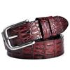 Hi Men's Leather Belt Luxury Designer Belts Men High Quality Male Metal Buckle Belt
