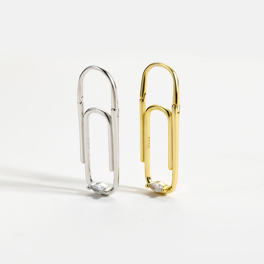 ANDYWEN Женские серьги из стерлингового серебра 925 пробы, золотые и серебряные простые серьги на спине 2023, модный бутик ювелирных изделий