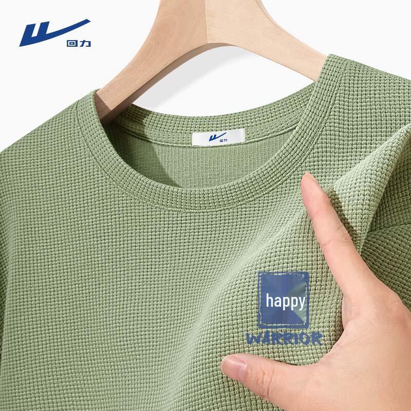 Warrior Men's Waffle Knit Casual T-Shirt