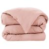 Duvet Cover 240x260 Cm In Pink Cotton Gauze