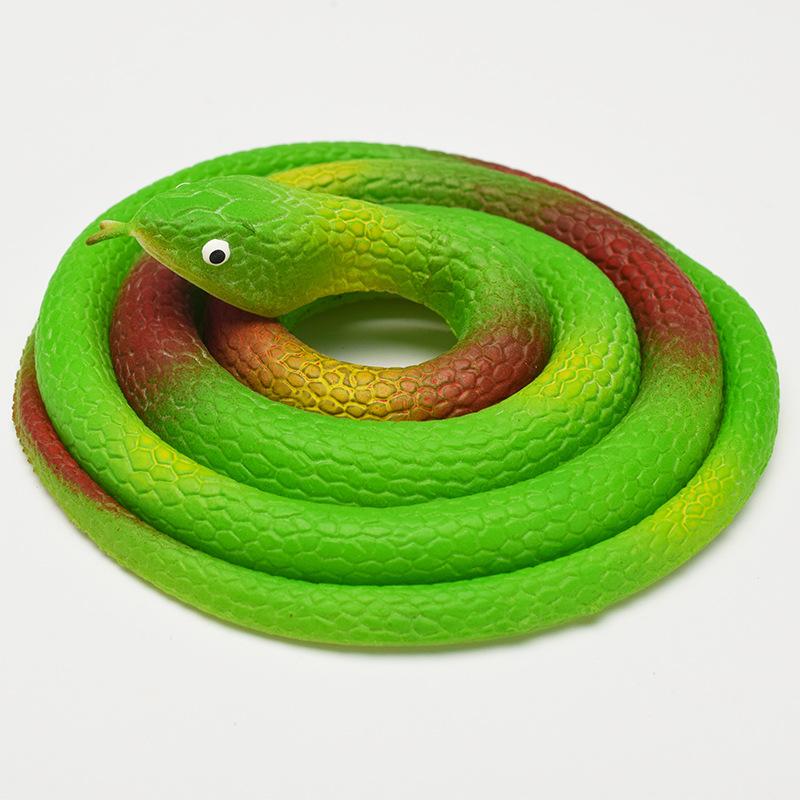 Novelty Fake Rubber Bionic Snake Prank Toy - Soft Gum Tricky Party Prop Shocking Scary Garden Outdoor Decor Tricky Gift For Kids
