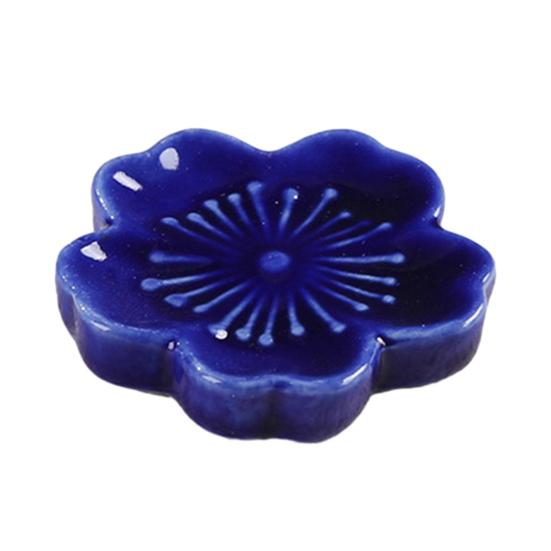 Подставка для палочек для еды в форме сакуры, керамический держатель для палочек для еды, универсальный держатель для посуды для дома, кухни, ресторана