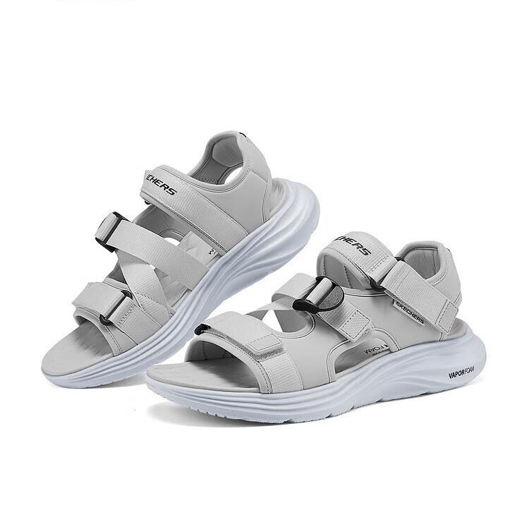 Skechers Спортивные мужские универсальные удобные пляжные сандалии Мужские сандалии Серые 232886-GRY