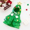 Autumn and Winter Christmas Day Cloak Pet Dog Dog Transformation  Dog Clothing Cat Supplies Cat Clothing