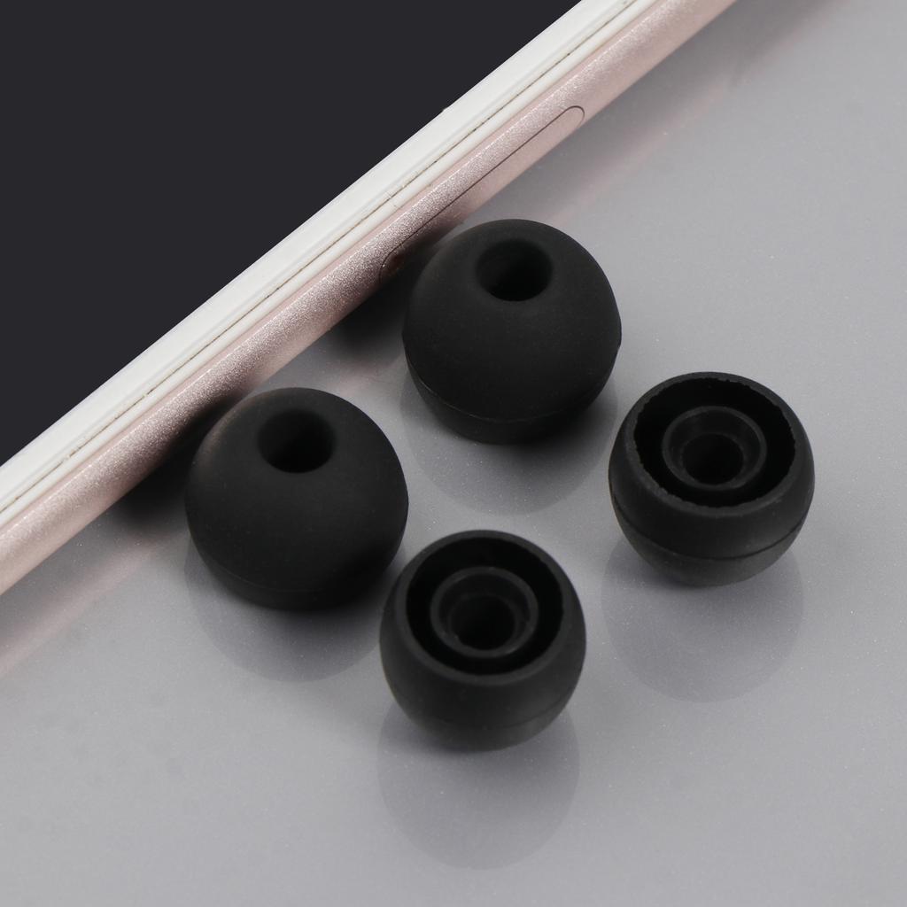18Pcs Silicone Replacement Earbud Ear Buds Tips for 3.8mm-4.2mm Nozzle Earbuds Earphones Small Medium Large S/M/L