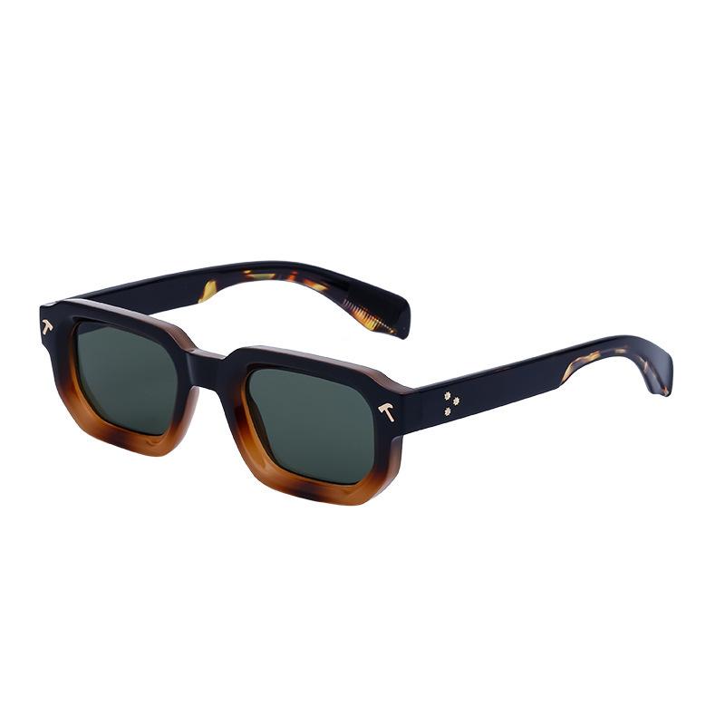 Fashion Square Sunglasses Men'S Personality Simple Sunglasses Men'S Black Frame Sunglasses