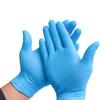 Waterproof Oil-Resistant Blue Nitrile Gloves for Laboratory and Food Grade Use