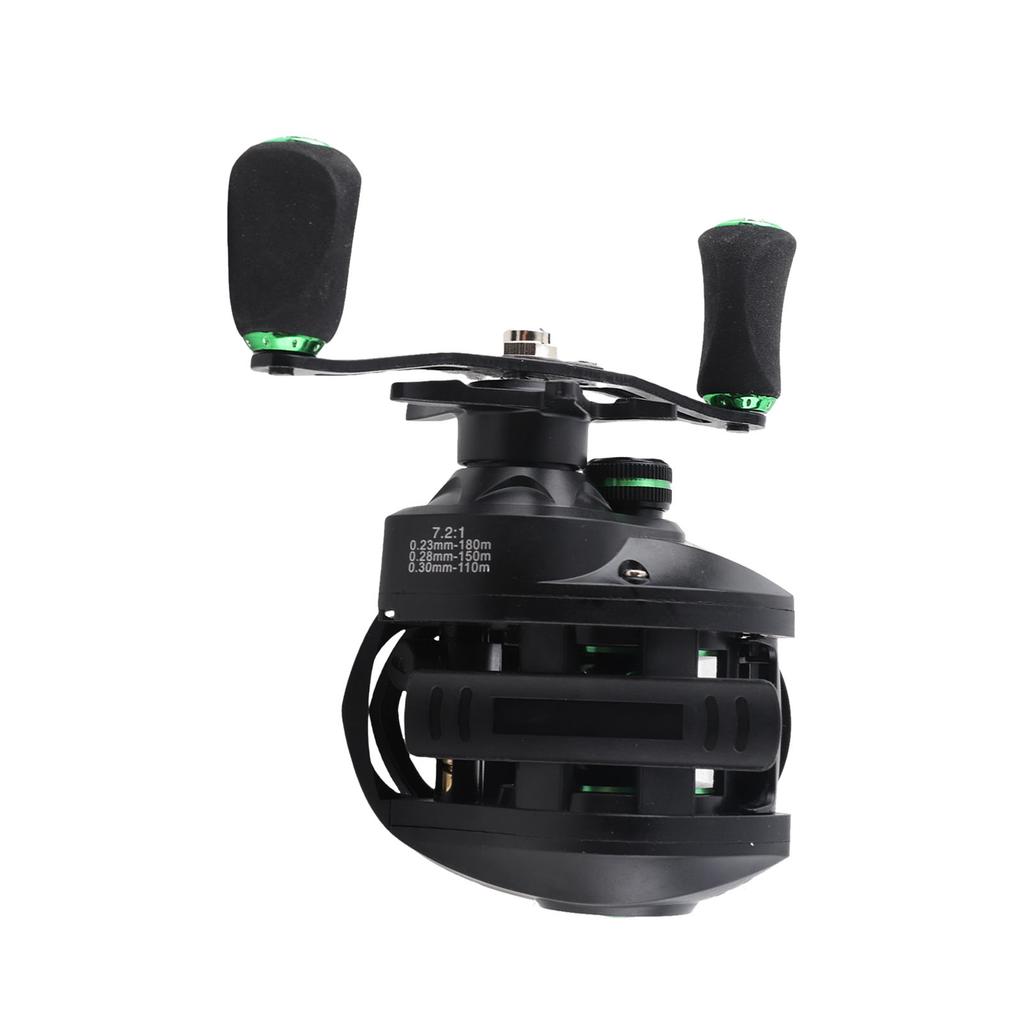 HL Металлическая катушка для бейткастинга Левая рука Магнитный тормоз Рыболовный аксессуар