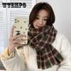 New Autumn And Winter Scarves For Women Ins Classic Plaid Warmth For Students And Lovers