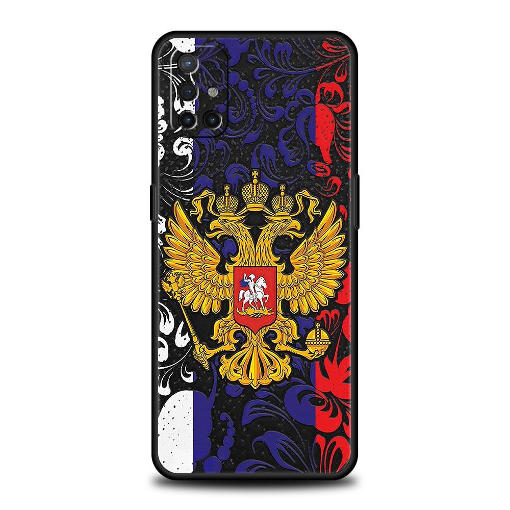 Чехол для телефона для OnePlus 15 13 12 11 10 9 8 7T Pro 13T 13R 12R 10R 9RT 8T Nord 2T CE 2 3 5G Lite Мягкая крышка Флаг России
