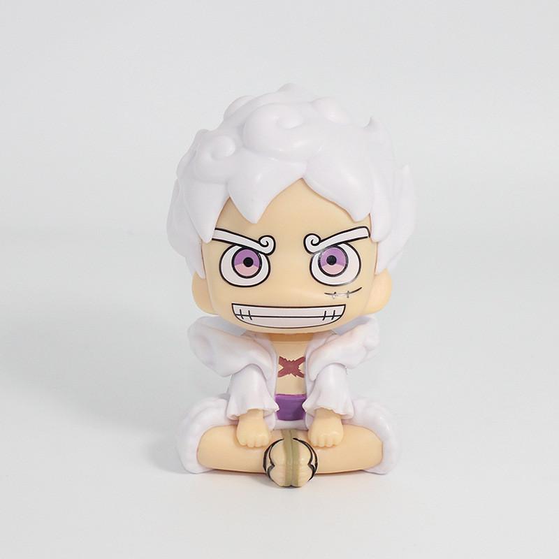 One Piece Luffy 11cm Pvc Figurine With Cartoon Style For Home Office Decor