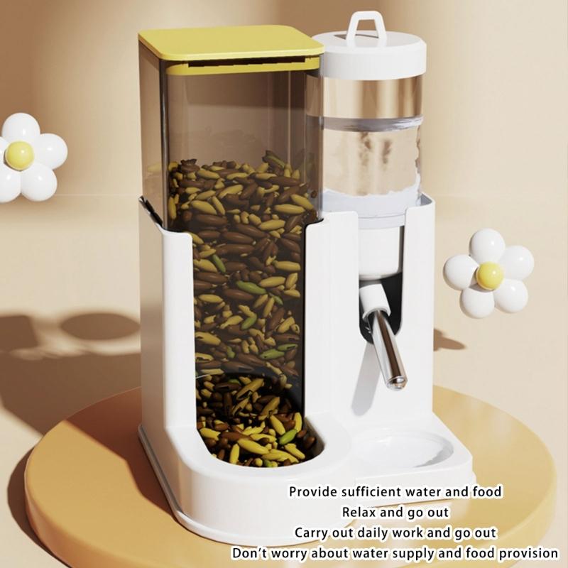 Stable Hamster Water Feeders Anti Spill Reduces Water Loss Maintains Clean Environment Practical Feeding Solution
