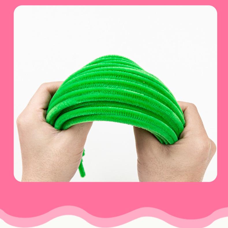 Твист палочки: Зашифрованные синельные палочки макаронных цветов для креативных поделок ручной работы для родителей и детей