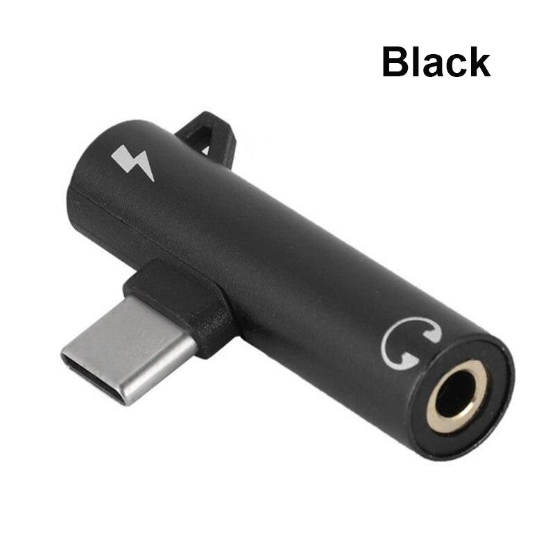 Адаптер 2 в 1 Type C 3,5 мм AUX USB C на 3,5 мм AUX адаптер для наушников для xiaomi mi 9 8 6 Type-C 3,5-разъем для наушников Аудиоадаптер